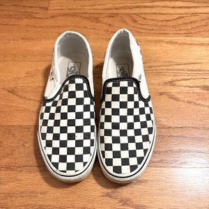 Checkered vans